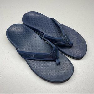 Vionic Tide Sandals Flip Flops Navy Blue